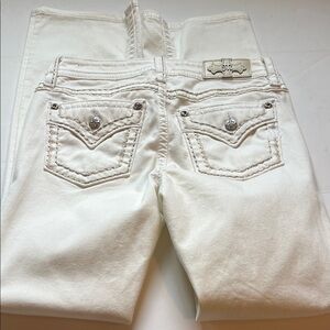 Women's Miss Me White Jeans